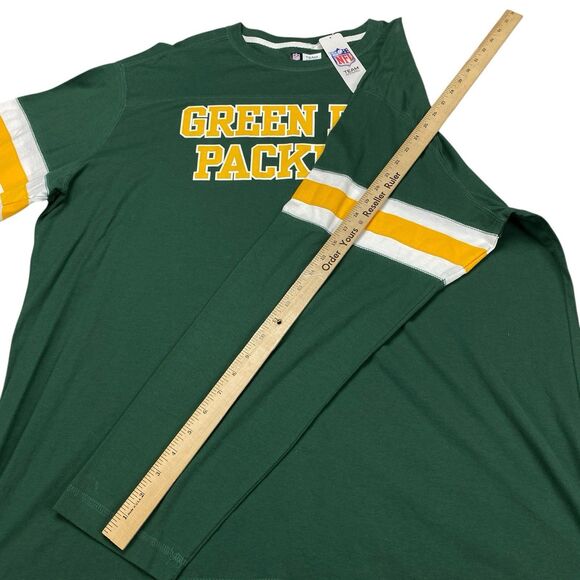 Green Bay Packers NFL Team Apparel Long Sleeve Shirt Men 2XL - Picture 8 of 16